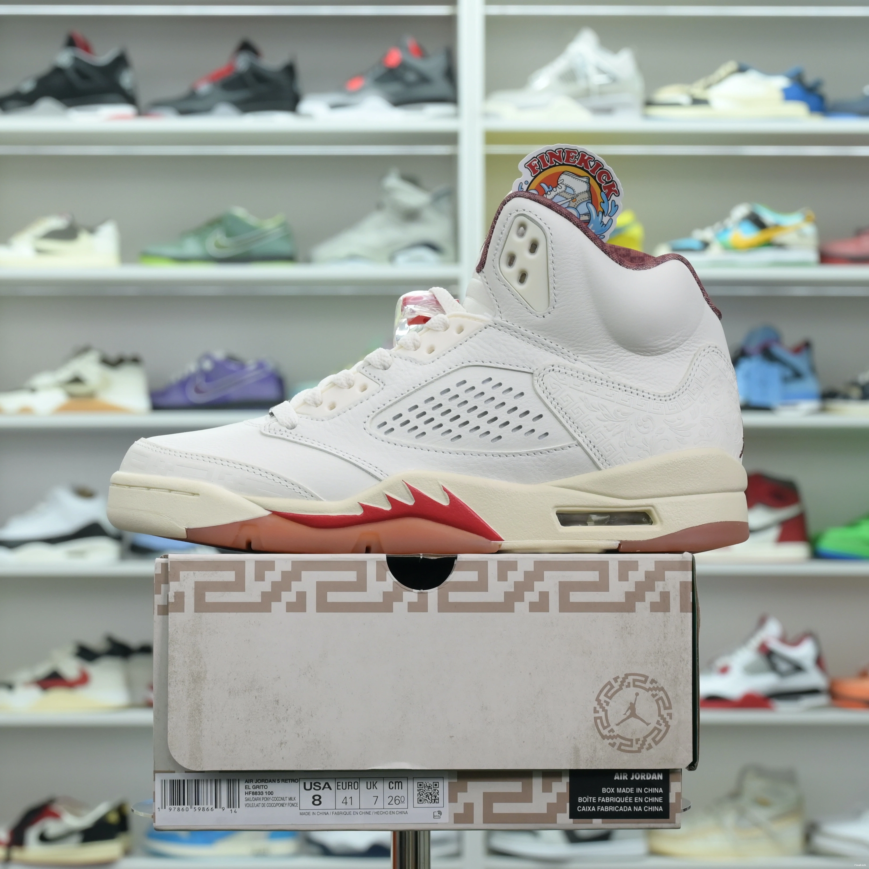 GRITO” Air Jordan 5“EL Jordan 0108